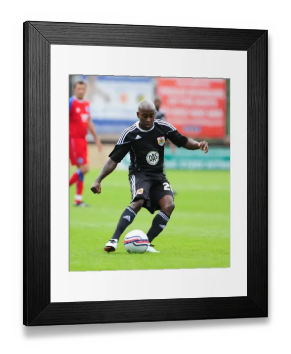 Framed Print : Jamal Campbell-Ryce in Action: Aldershot vs. Bristol City Framed Print : Jamal Campbell-Ryce in Action: Aldershot vs. Bristol City