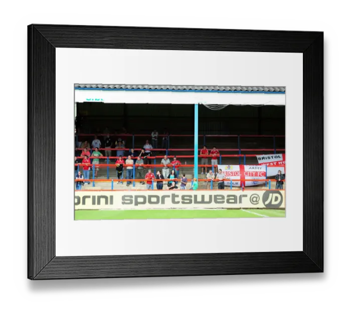 Framed Print : Bristol City fans