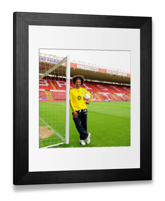 Framed Print : David James Joins Bristol City: English Goalkeeping Legend Signs for the Robins