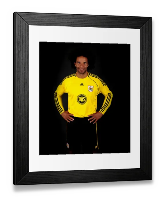 Framed Print : Bristol City Football Club Welcomes New Signing and England Legend David James to the Team