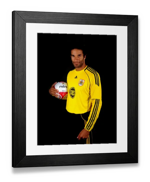 Framed Print : Bristol City Welcomes England's Number One: David James