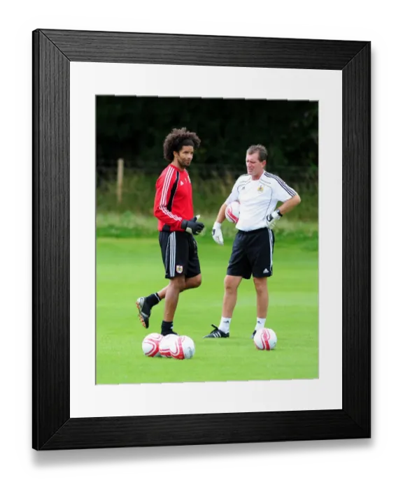 Framed Print : David James: England's Former No. 1 Kicks Off New Journey at Bristol City - First Training Session Framed Print : David James: England's Former No. 1 Kicks Off New Journey at Bristol City - First Training Session