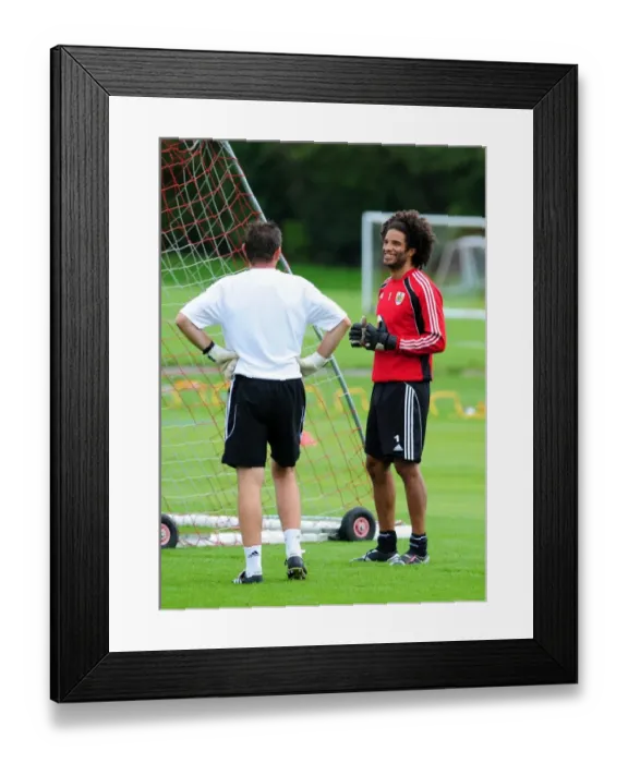 Framed Print : David James Begins New Journey at Bristol City: First Training Session Framed Print : David James Begins New Journey at Bristol City: First Training Session