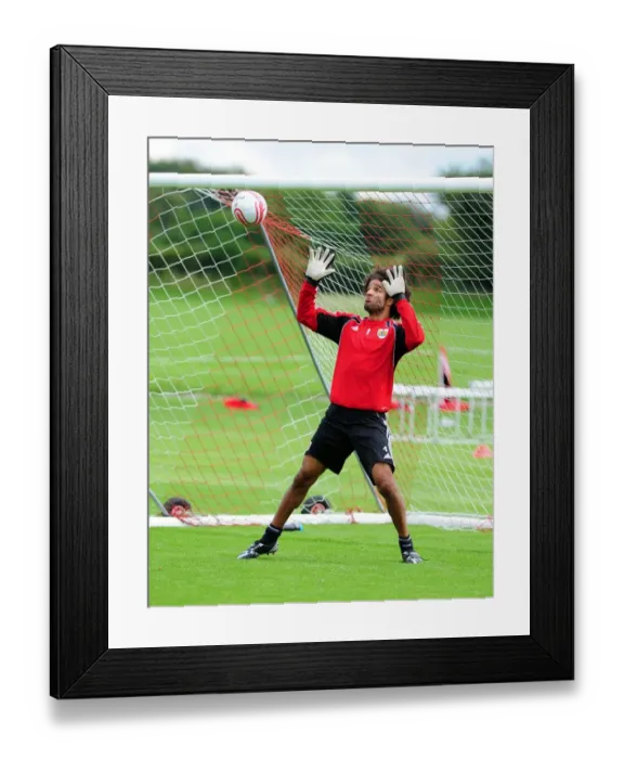 Framed Print : David James Kicks Off New Chapter at Bristol City: First Training Session Framed Print : David James Kicks Off New Chapter at Bristol City: First Training Session