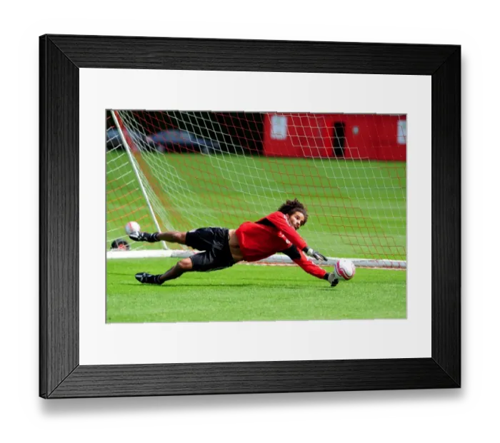 Framed Print : David James Kicks Off New Journey at Bristol City: First Training Session Framed Print : David James Kicks Off New Journey at Bristol City: First Training Session