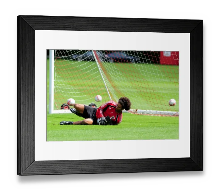 Framed Print : David James: England's Top Goalkeeper Begins Training with Bristol City