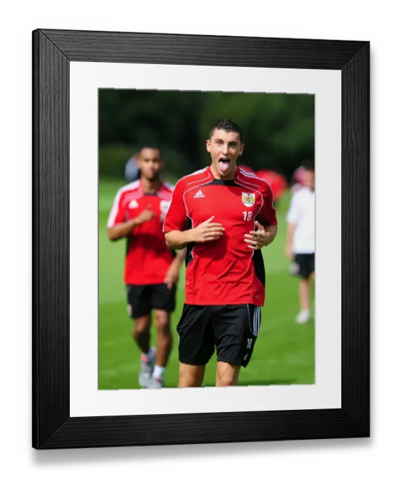 Framed Print : David James First Day Of Training Framed Print : David James First Day Of Training