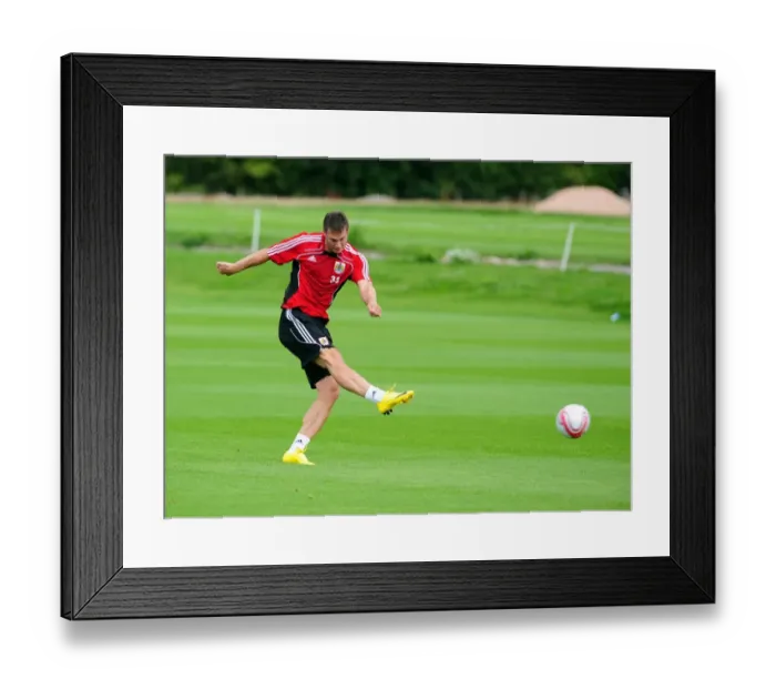 Framed Print : David James Joins Bristol City: First Training Session - Season 10-11 (New Signing)