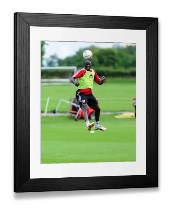 Framed Print : David James Joins Bristol City: First Training Session - Season 10-11 (New Signing)