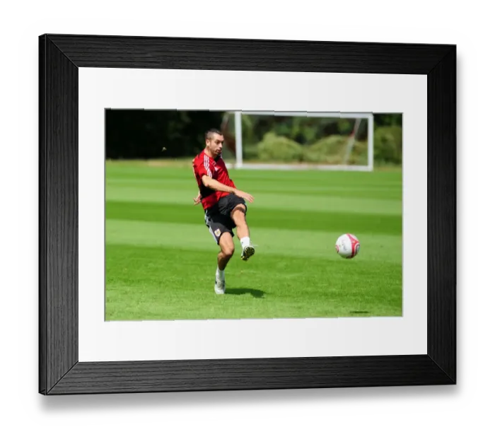 Framed Print : David James Joins Bristol City: First Training Session - Season 10-11 (New Signing)