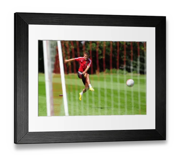Framed Print : David James Joins Bristol City: First Training Session - Season 10-11 (New Signing)