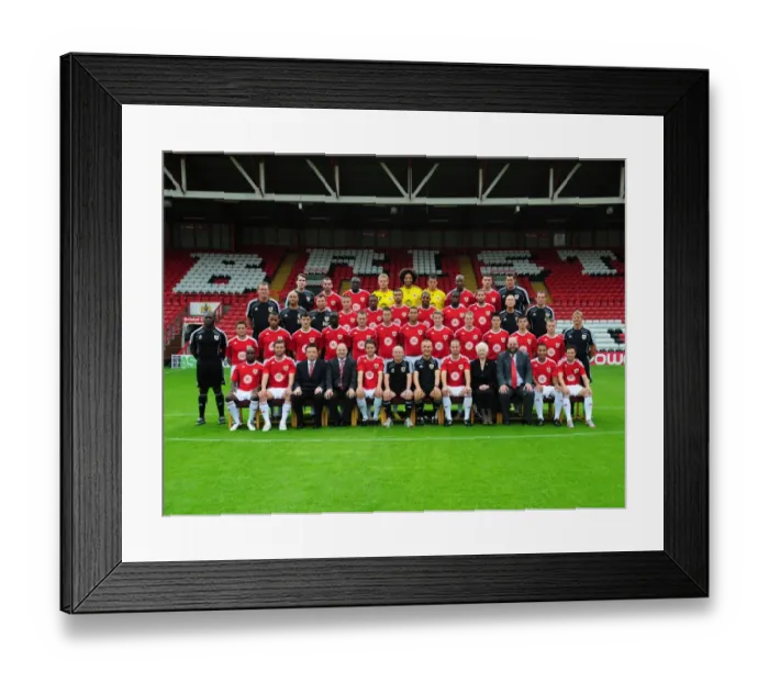Framed Print : United Front: 2010-11 Bristol City First Team