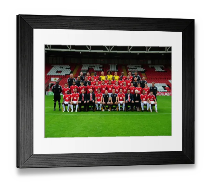 Framed Print : Bristol City First Team: United Front - 2010-11 Season