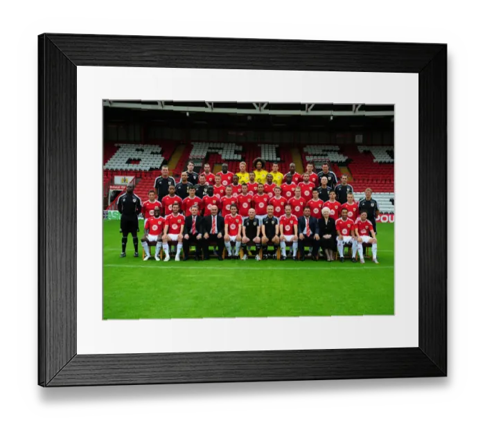 Framed Print : Bristol City First Team: Season 10-11: Team Photo