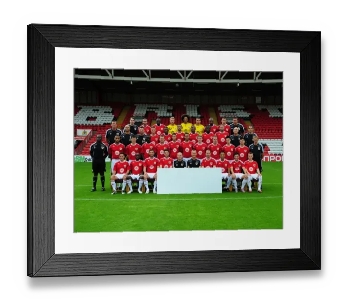 Framed Print : United in Blue: 2010-11 Bristol City First Team Season Photo Framed Print : United in Blue: 2010-11 Bristol City First Team Season Photo