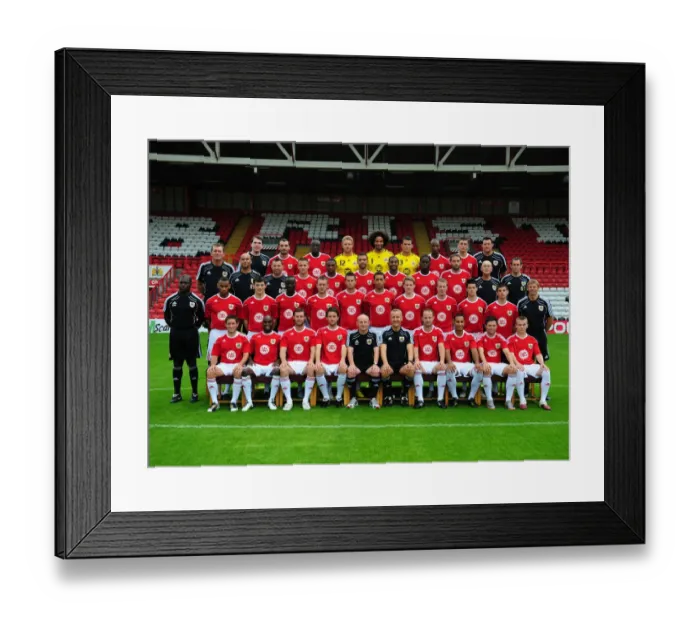 Framed Print : Bristol City FC 2016-2017: The United Front - Meet the Squad and Management Team