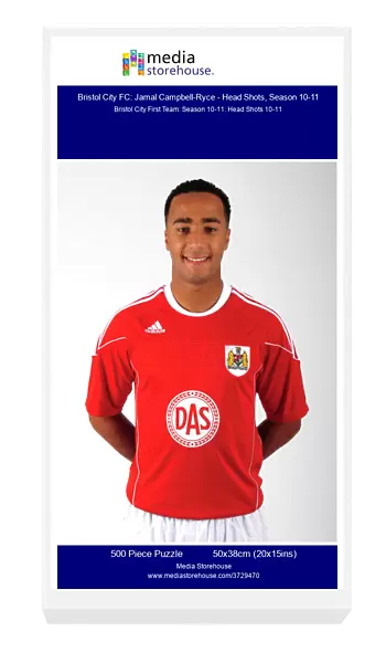 Bristol City FC: Jamal Campbell-Ryce - Head Shots, Season 10-11