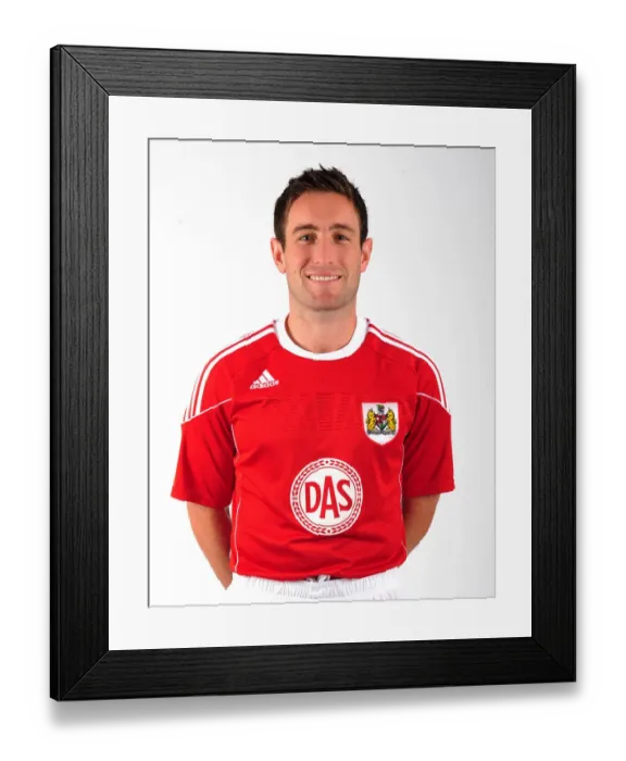 Framed Print : Bristol Citys Lee Johnson Framed Print : Bristol Citys Lee Johnson