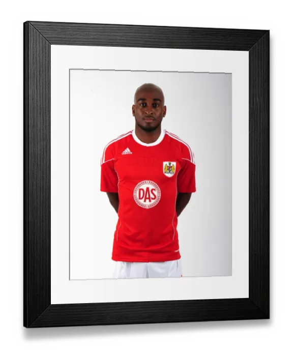 Framed Print : Bristol City First Team: Head Shots - Season 10-11 (Jamal Campbell-Ryce) Framed Print : Bristol City First Team: Head Shots - Season 10-11 (Jamal Campbell-Ryce)