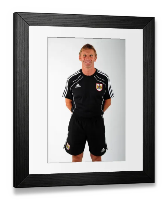 Framed Print : Bristol City Football Club: Assistant Manager Keith Millen - Head Shots, Season 10-11 Framed Print : Bristol City Football Club: Assistant Manager Keith Millen - Head Shots, Season 10-11