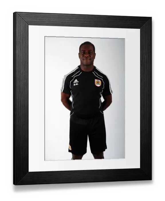 Framed Print : Bristol City Assistant Manager, Keith Millen