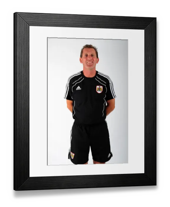 Framed Print : Bristol City First Team: 10-11 Head Shots