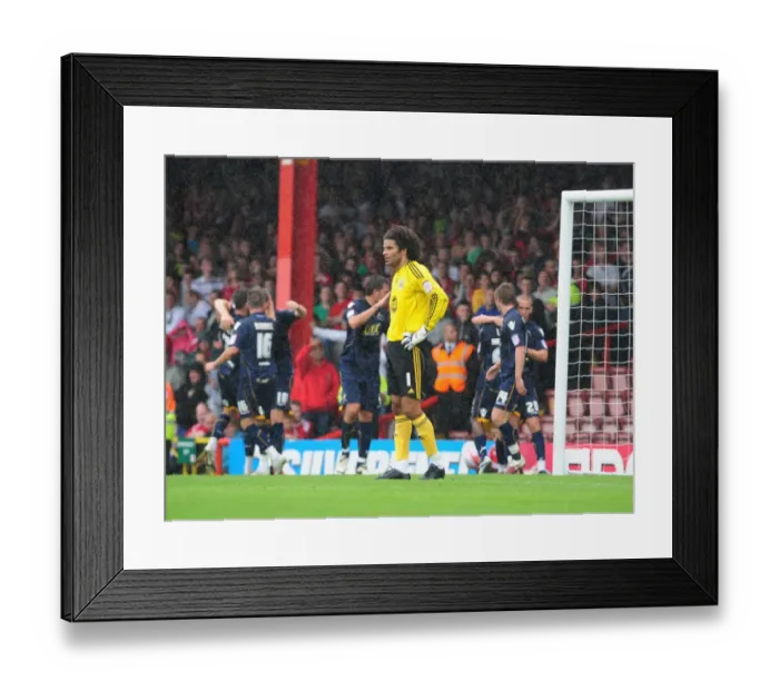 Framed Print : Bristol City vs. Millwall: The Showdown - Season 10-11 Framed Print : Bristol City vs. Millwall: The Showdown - Season 10-11