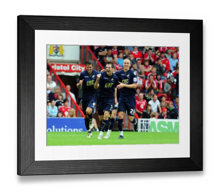 Framed Print : Bristol City vs Millwall: The Showdown - Season 10-11