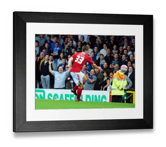 Framed Print : Bristol City vs Millwall: A Football Showdown - Season 10-11 Framed Print : Bristol City vs Millwall: A Football Showdown - Season 10-11