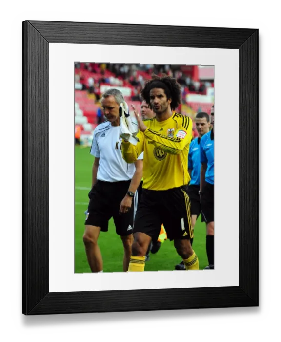 Framed Print : Bristol City vs Millwall: A Football Showdown - Season 10-11