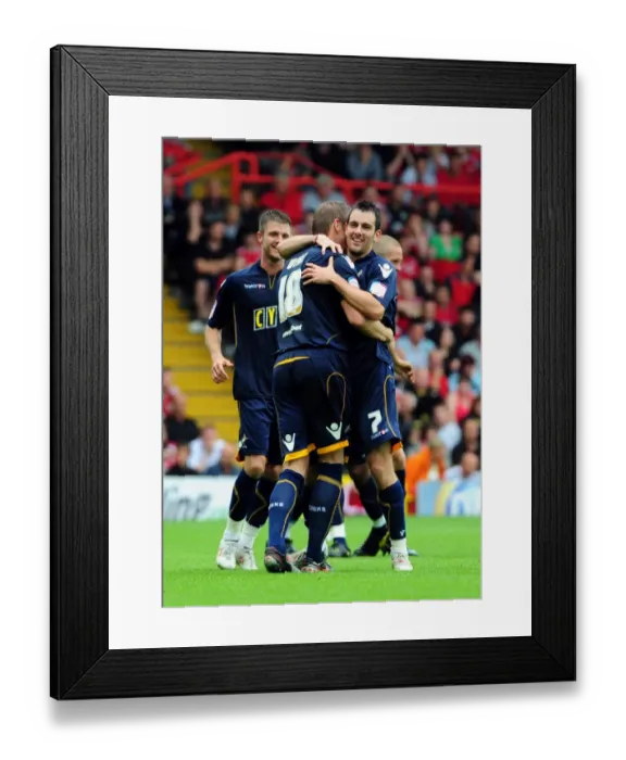 Framed Print : Bristol City vs Millwall: A Football Rivalry - Season 10-11 Framed Print : Bristol City vs Millwall: A Football Rivalry - Season 10-11