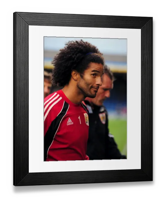 Framed Print : David James Saves for Bristol City: Southend United vs. Bristol City, Carling Cup, 10-08-2010