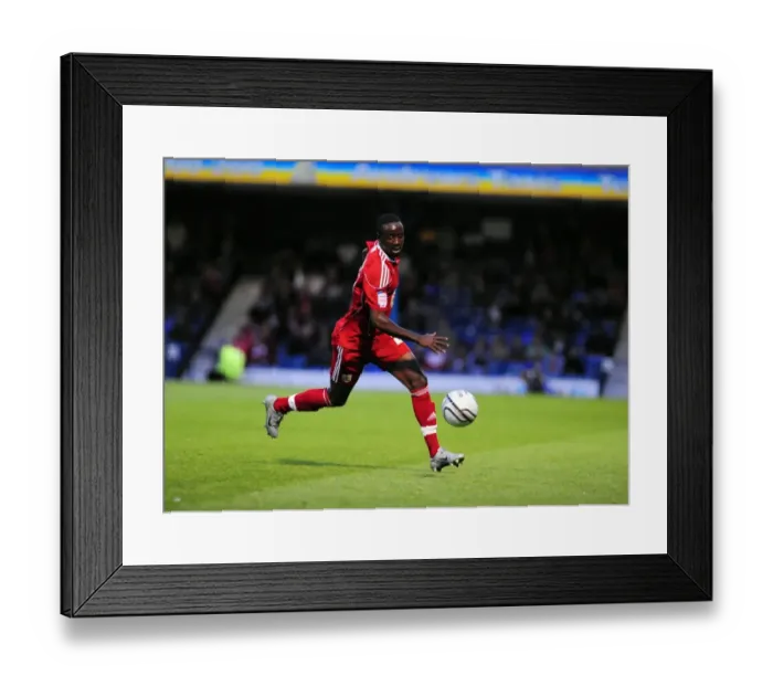 Framed Print : Adomah's Brilliant Performance: Southend United vs. Bristol City, Carling Cup 2010 Framed Print : Adomah's Brilliant Performance: Southend United vs. Bristol City, Carling Cup 2010