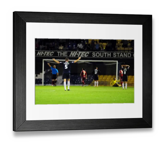 Framed Print : Southend United vs. Bristol City: A Football Rivalry - Season 10-11 Framed Print : Southend United vs. Bristol City: A Football Rivalry - Season 10-11