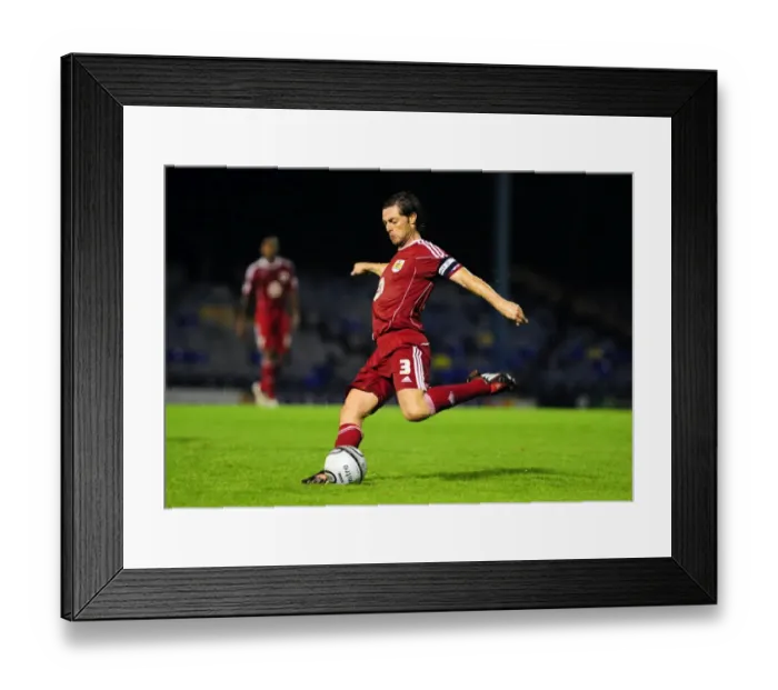 Framed Print : Bristol City vs. Southend United: Season 10-11 Soccer Match
