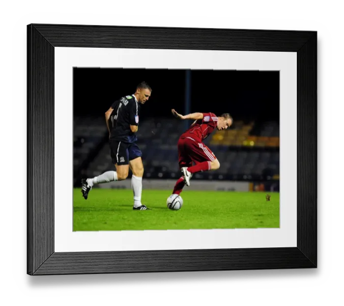 Framed Print : Bristol City vs. Southend United: A Football Rivalry - Season 10-11: The Clash Between Two Powerhouses
