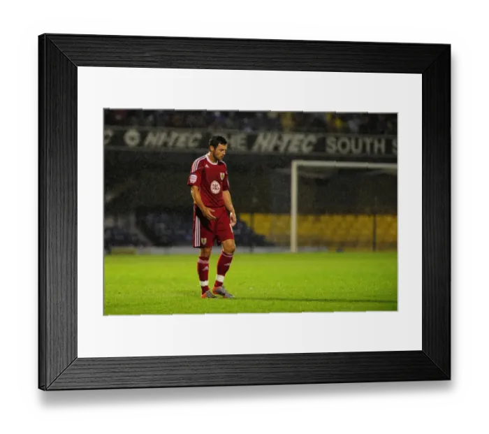 Framed Print : Ivan Sproule's Disappointed Expression: Southend United Outshines Bristol City in Carling Cup Clash, 2010 Framed Print : Ivan Sproule's Disappointed Expression: Southend United Outshines Bristol City in Carling Cup Clash, 2010