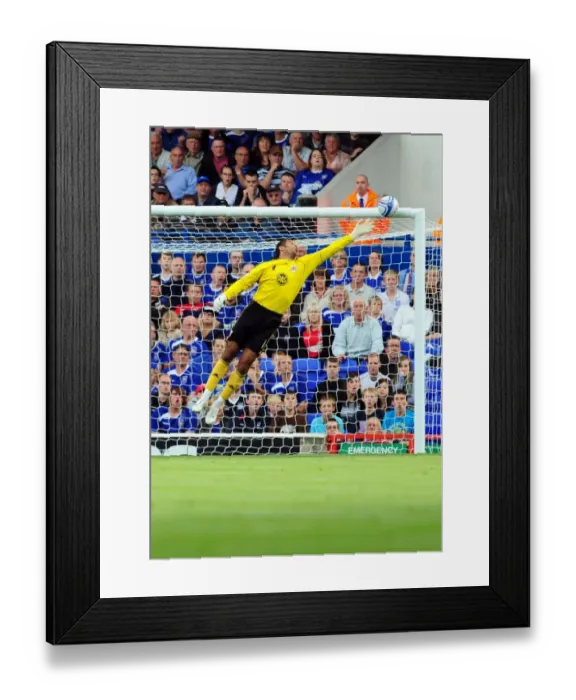 Framed Print : David James and the Missed Free-kick: Ipswich vs. Bristol City, Championship 2010 Framed Print : David James and the Missed Free-kick: Ipswich vs. Bristol City, Championship 2010
