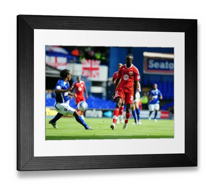 Framed Print : Adomah's Slick Past: Ipswich v Bristol City, Championship 2010 Framed Print : Adomah's Slick Past: Ipswich v Bristol City, Championship 2010