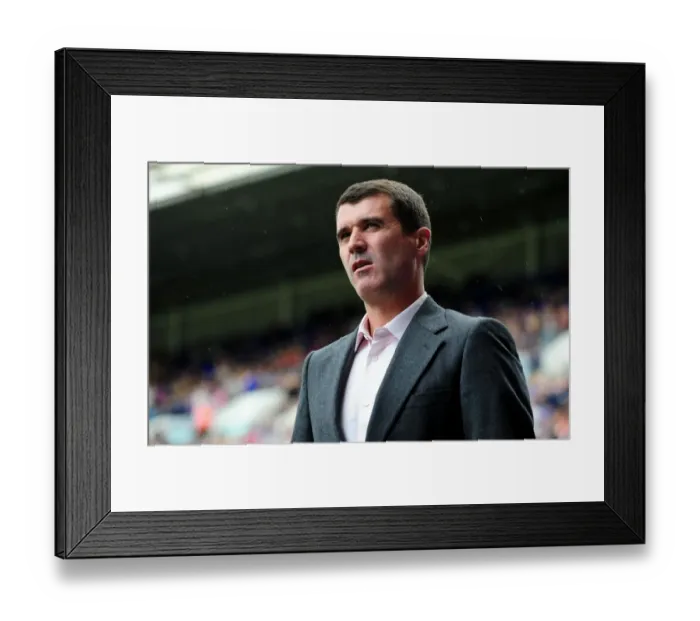 Framed Print : Championship Showdown: Roy Keane's Ipswich vs. Bristol City at Portman Road, 2010