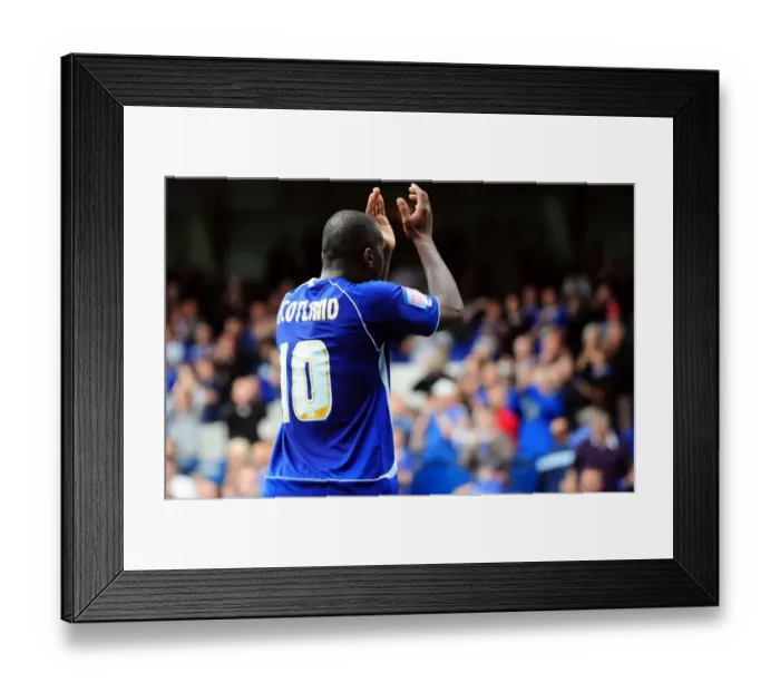 Framed Print : Jason Scotland Scores for Ipswich Against Bristol City in Championship Match, 2010 Framed Print : Jason Scotland Scores for Ipswich Against Bristol City in Championship Match, 2010