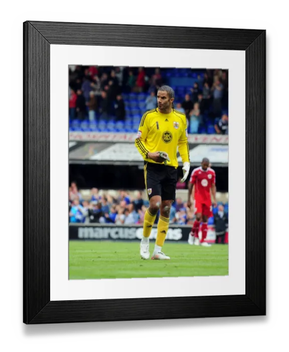 Framed Print : Championship Showdown: David James in Action - Ipswich v Bristol City, 2010 Framed Print : Championship Showdown: David James in Action - Ipswich v Bristol City, 2010