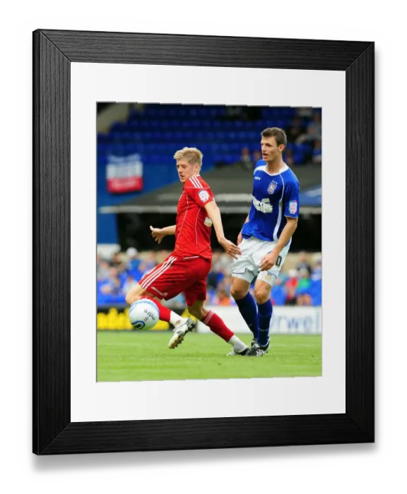 Framed Print : Battling for Championship Supremacy: Jon Stead vs. Tommy Smith, 2010