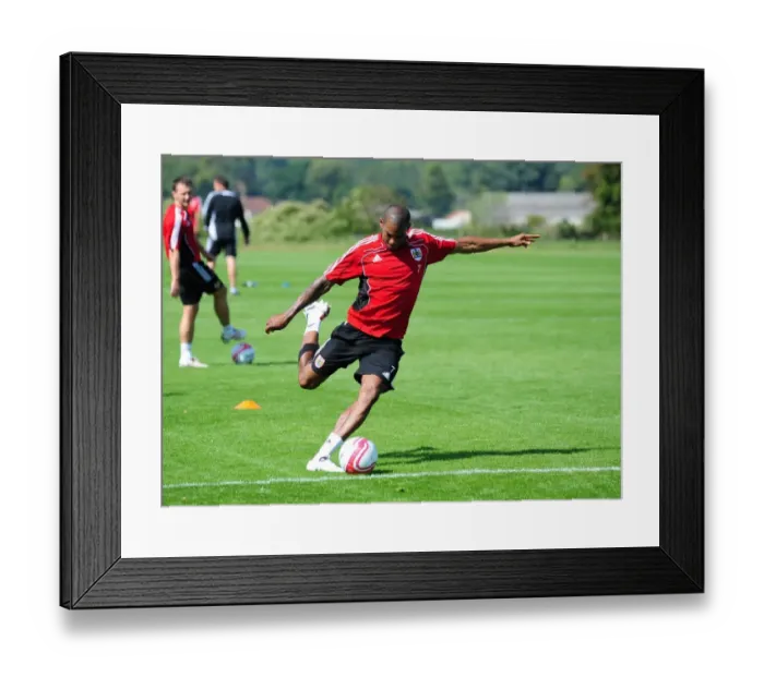 Framed Print : Bristol City First Team: Gearing Up for the 2010-11 Season - Training Session 2-9-10 Framed Print : Bristol City First Team: Gearing Up for the 2010-11 Season - Training Session 2-9-10