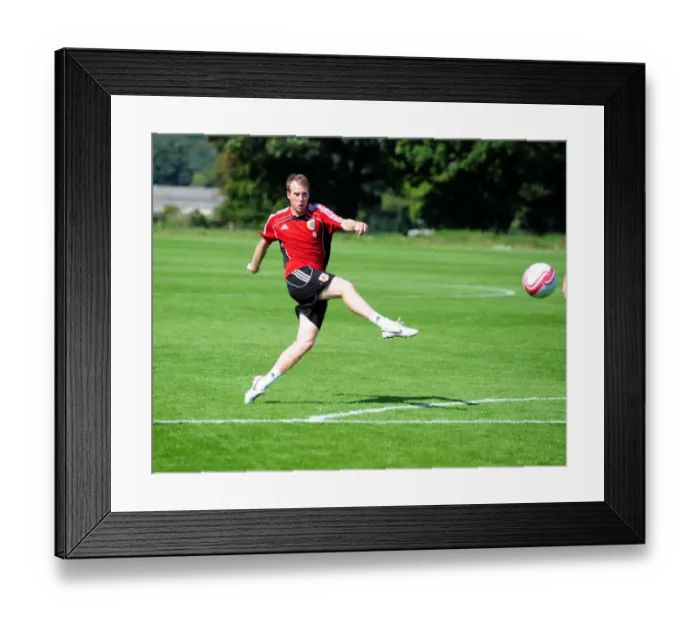 Framed Print : Bristol City First Team: 2010-11 Season Gear-Up: September Training Sessions (No. 2)
