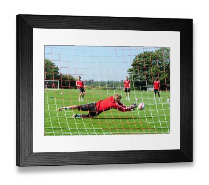 Framed Print : Bristol City First Team: Preparing for the 2010-11 Season - Training Session (September 2, 2010)