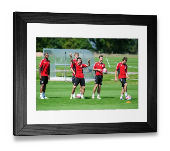 Framed Print : Bristol City First Team: Gearing Up for the 2010-11 Season - Training Session (September 2, 2010) Framed Print : Bristol City First Team: Gearing Up for the 2010-11 Season - Training Session (September 2, 2010)