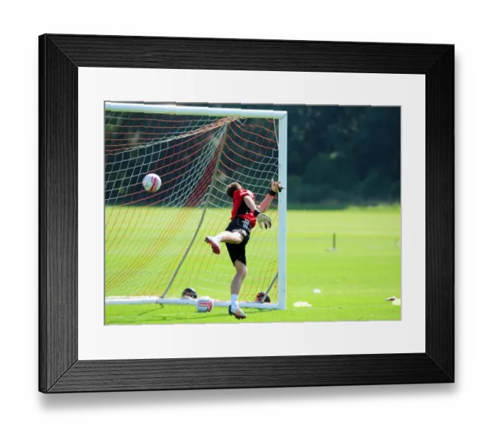 Framed Print : Bristol City First Team: Gearing Up for the 2010-11 Season - Training Session (September 2, 2010)