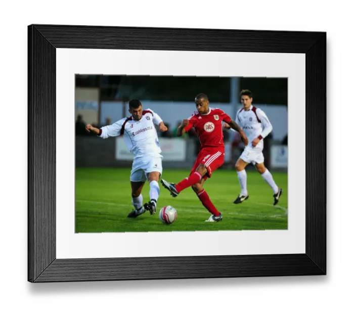 Framed Print : Bristol City First Team: Season 10-11: Paulton Rovers v Bristol City Framed Print : Bristol City First Team: Season 10-11: Paulton Rovers v Bristol City