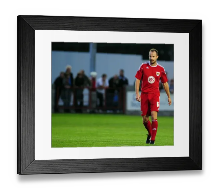 Framed Print : Bristol City vs Paulton Rovers: A Football Clash from Season 10-11
